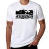 4Runner - Mountains + Vehicle 4th Gen T-Shirt T Shirt for Man Funny T Shirts Cotton T-Shirt