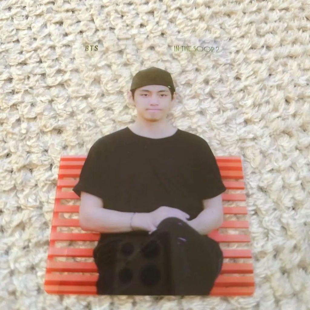 [USED] BTS IN THE SOOP 2 Clear Trading Cards Set of 7