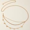 Retro Butterfly Element Multi-layer Fringed Body Chain, Personalized Versatile Geometric Waist Chain