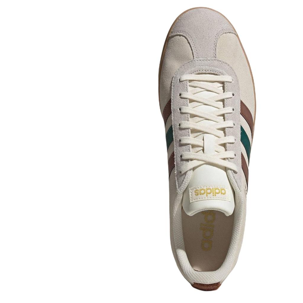 Adidas Vl Court 2.0 Comfortable Fashion Low-Top Skate Shoes Unisex Sneakers Light-Brown JR8319