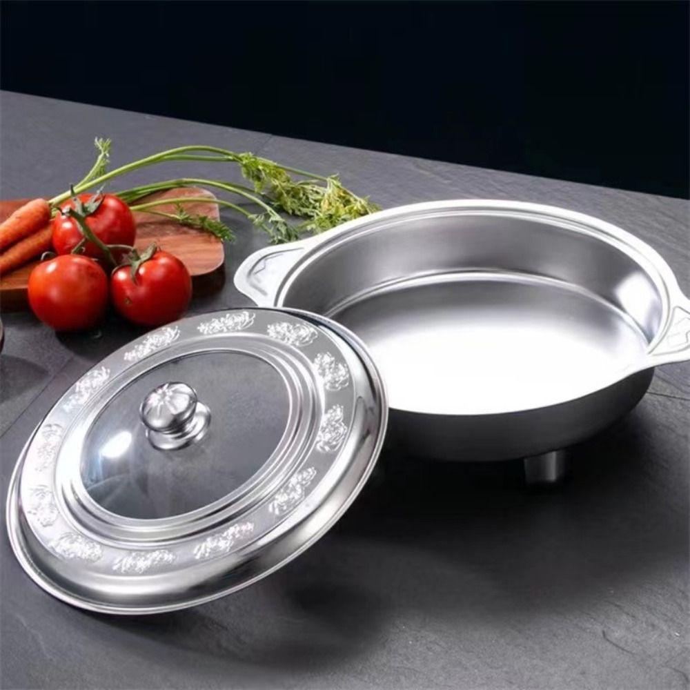Abnehmbare Beine Buffet Chafing Dish Speisenbehälter Edelstahl Servierschalen Behälter Eintöpfe
