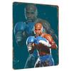 Muhammad Ali Boxing Legend Low Poly Metal Wall Art Decorative Painting for Home Gym Office
