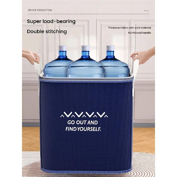 2PCS Seasonal Storage Bag Quilt Large Capacity Thickened Moving Quilt Bag Moisture proof Clothing Sorting Storage Box