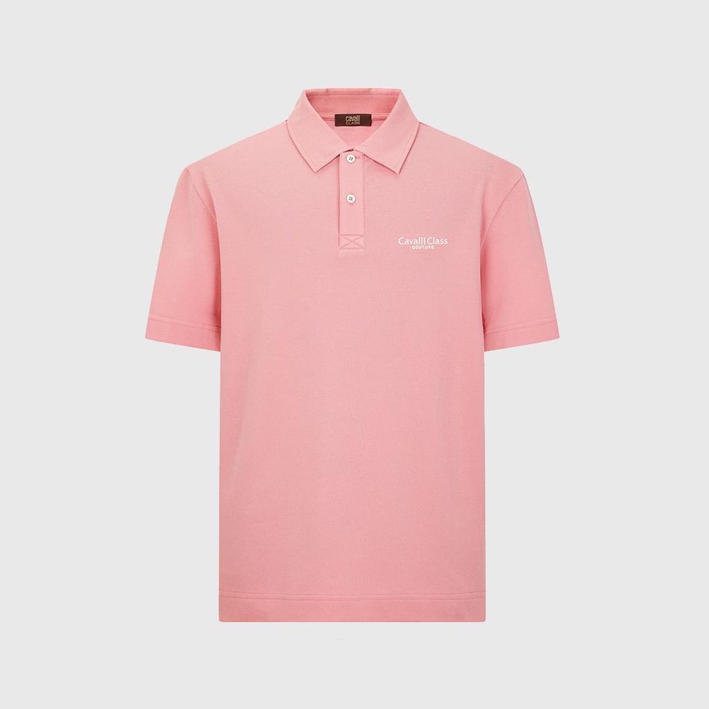 [100% Cotton Embroidered Alphabet] Spring and Summer Solid Color Simple and High End Versatile Men's Short Sleeved Polo Shirt