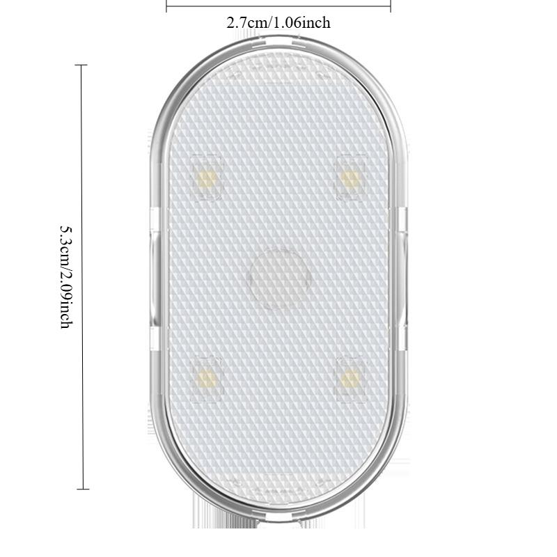 1Pc Car Ambient Light Touch Light Interior Light Car USB Touch Sensing Reading Box LED Retrofit Light