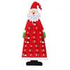 Odpočítávací kalendář Santa Clause Plstěný adventní kalendář DIY adventní kalendář Plstěný vánoční stromek