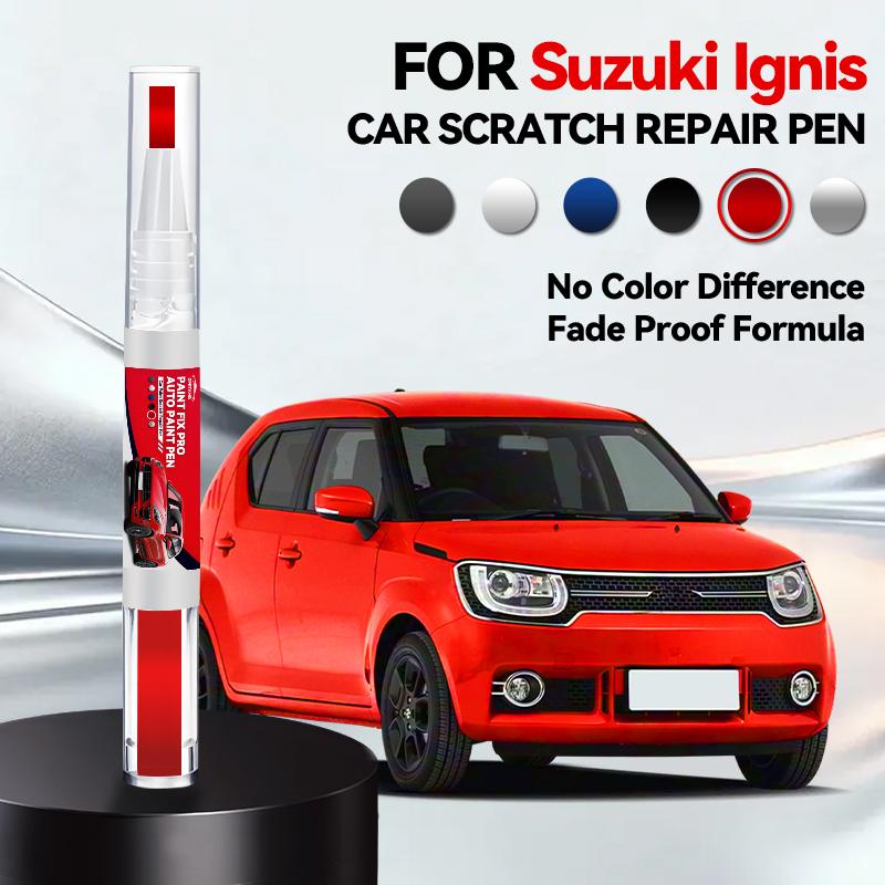 

Car Paint Repair Pen For 2000-2025 SUZUKI IGNIS Paint Scratch Repair Accessories Grey Orange Black ZAM Blue Yellow Silver червоний