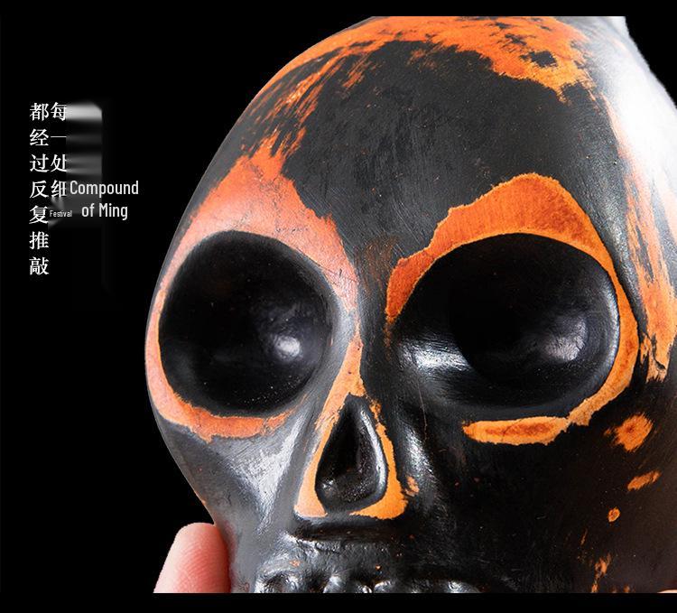 2024 Halloween Skull Death Whistle: Screaming Ocarina Ghost Sound Maker
