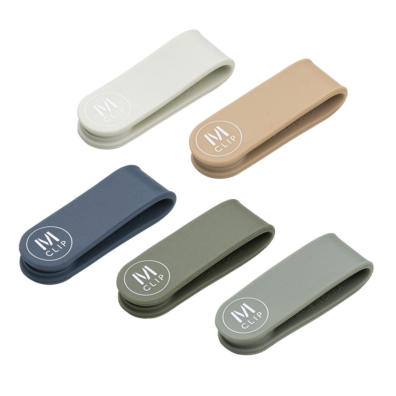 

Sanwa Direct Cable Clip Magnet Set of 5, Silicone Clips for Cable Management, Magnetic Clips for Earphones, Earth Tones (Product Code: 200-CA021MX2)