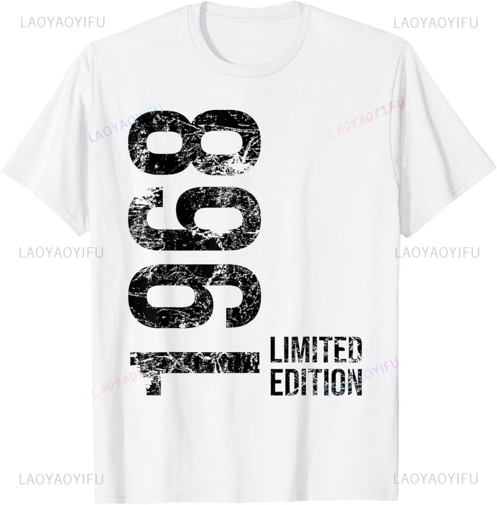 57e Anniversaire 57 Ans Homme Femme Vintage 1968 T-Shirt T-Shirt Drôle T-Shirt Personnalisé Unisexe Streetwear d'Été Hauts Camisas