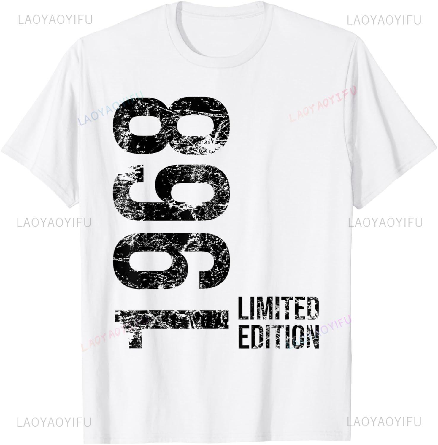 

57th Birthday 57 Years Old Man Woman Vintage 1968 T-Shirt Funny Shirt Custom T-Shirt Unisex Summer Streetwear Tops Camisas S