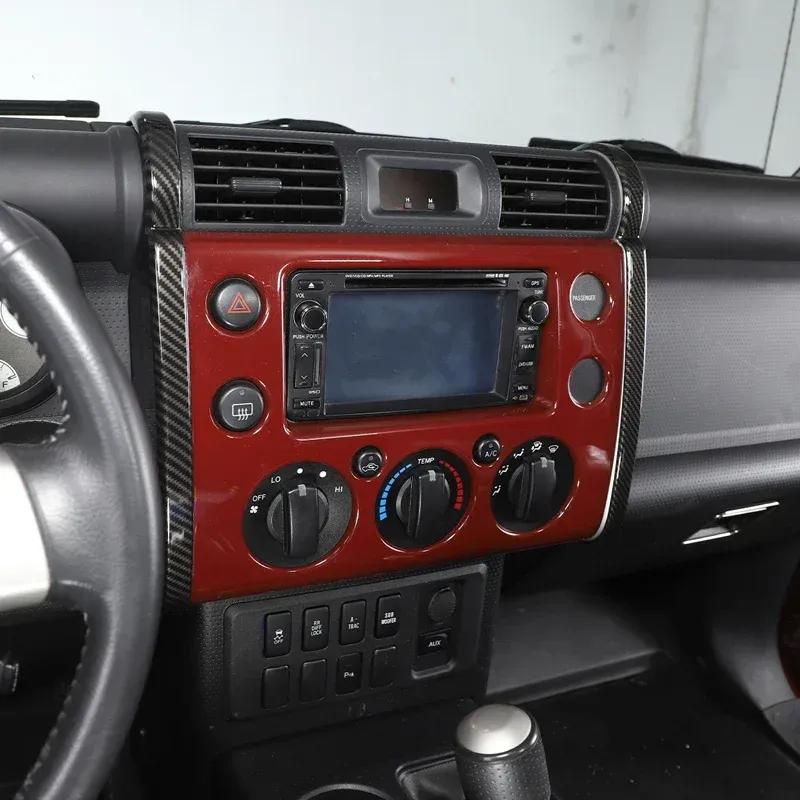 ABS Center Console Dashboard Navigation Side Strip Trim Cover For Toyota FJ Cruiser 2007- Interior Styling Accessories