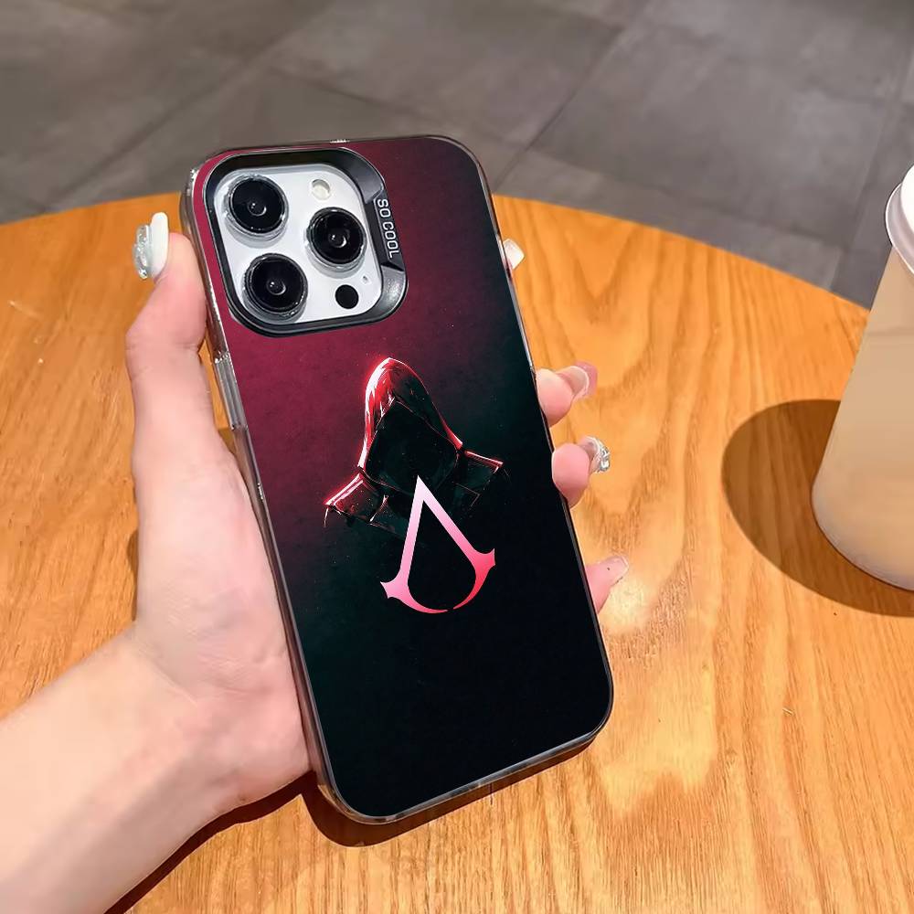A-Assassins C-Creed S-Shadows Naoe Phone Case For iPhone17,16,15,14,13,12,11,Pro,MAX Gray Matte Silicone Black Cover iPhone11PROMAX