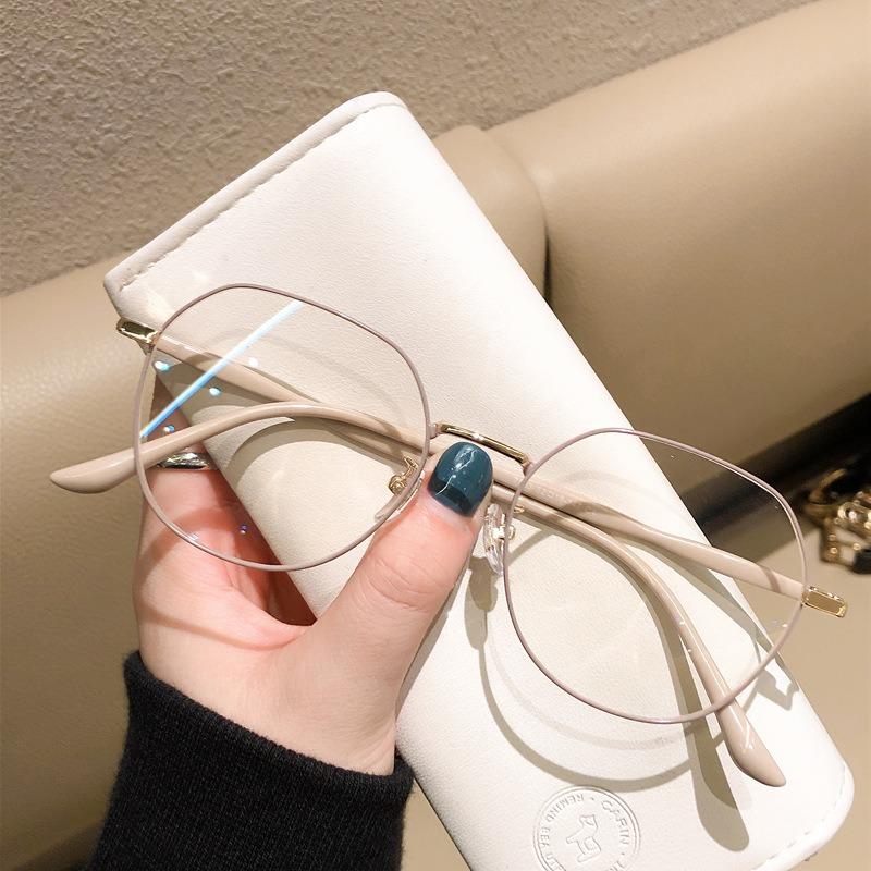 2 Stück Lesebrille Altersweitsicht Brillenrahmen Neu Anti Blaulicht Weitsicht Brille Runder Einfarbiger Rahmen Brille