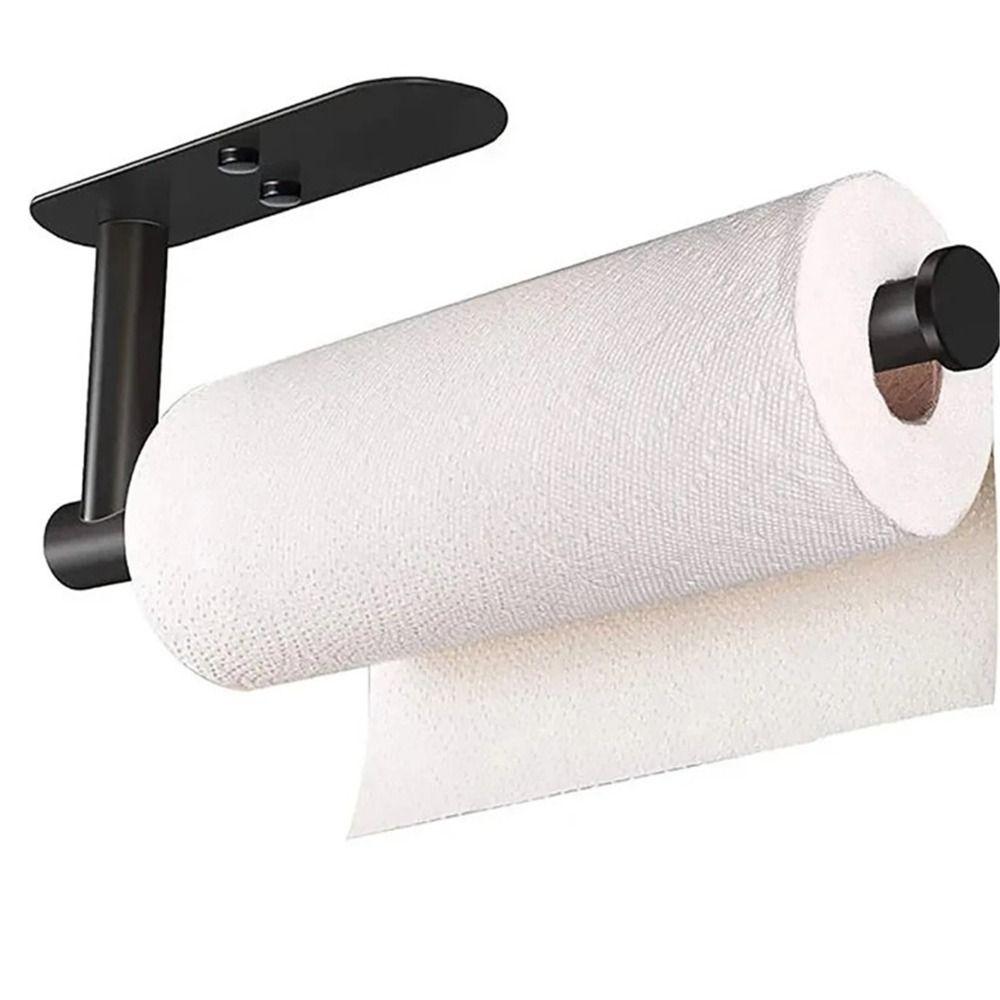 Sturdy Paper Towel Holder Stainless Steel Roll Dispenser High Quality Paper Holder  Space Saving