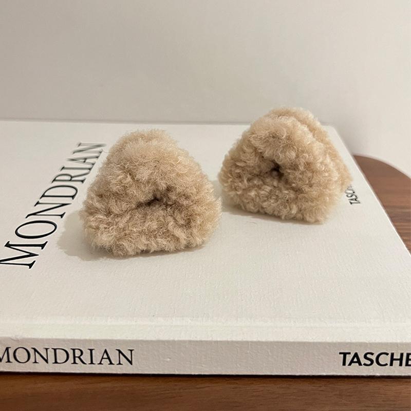 

2 шт. плюшевые заколки для волос в форме кошачьих ушек, женские милые бежевые заколки-клипсы утиный клюв , шпильки, модные головные уборы для девочек, аксессуары для волос