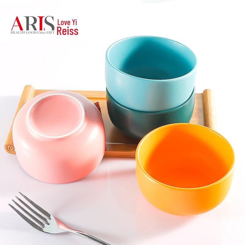 

Aiyiruis Macaron 4-piece Ceramic Bowl Set