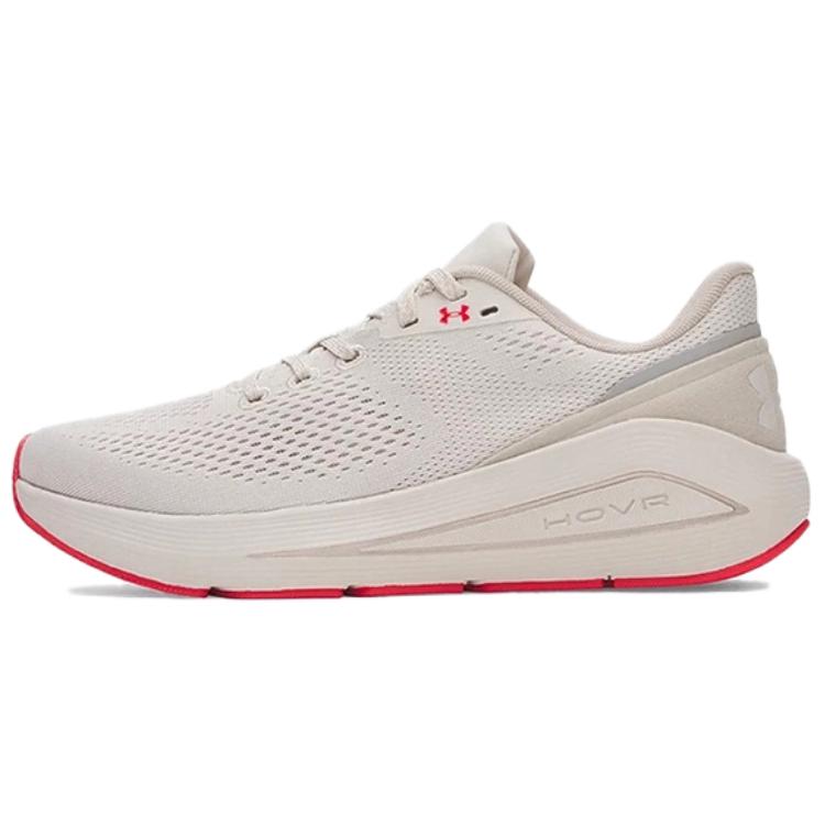 Under Armour Sonic 7 Comfortable Soft Breathable Casual Running Shoes Women Sneakers Beige 3028003-111
