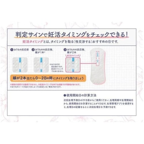 Bulk Sale: Unicharm Pregnancy Timing Check Panty Liners, 5 Sheets X 2 Boxes