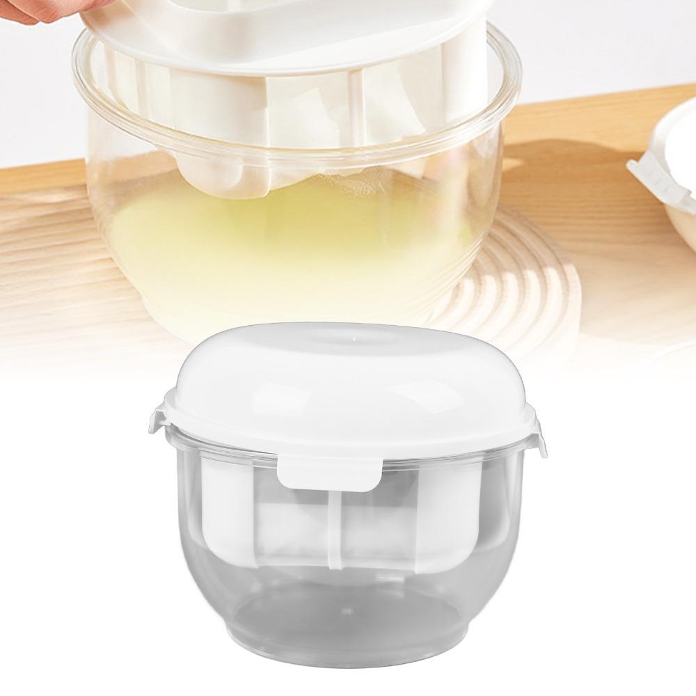 PP PS Edelstahl Nylon Griechischer Joghurt-Sieb Abnehmbarer Griechischer Joghurt-Filter Selbstgemachter Joghurt