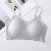 Ultra-thin one-piece fixed cup, no traces, no steel ring, gathered, breathable and cool suspender, beautiful back underwear, women's bra cover