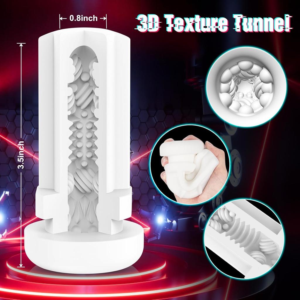 2025 New Automatic Male Device, Adult Toys Male Device with 4 Kinds of Thrust and 4 Kinds of Sucking and 10 Kinds of Vibration Modes