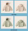 Kids' Winter Hooded Lightweight Down Jacket - Warm Outerwear for Boys & Girls