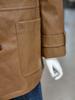 On&On Collar Neck Midi Leather Jacket NJL5WM903