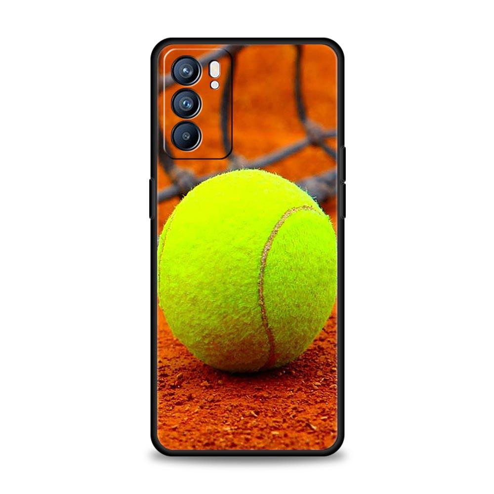 

Чехол для телефона со спортивным дизайном Теннисный мяч Для Oppo A54 A53 A52 A9 A15 A17 A16 A76 A74 A57 A31 Find X6 Pro X5 Reno8 Reno7 Reno6 Pro 5G Oppo A76