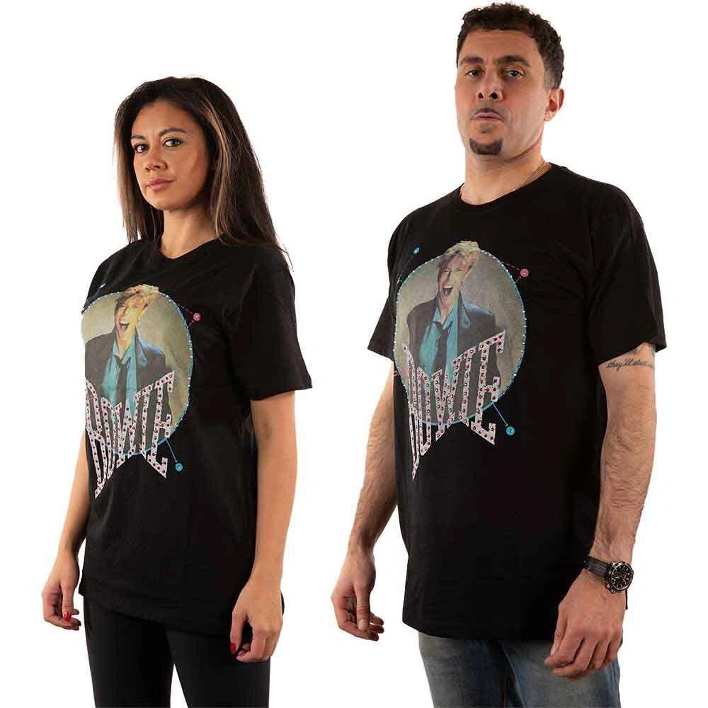 David Bowie Vintage 83 T-Shirt Black New S