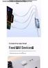 PISEN 100W 3-in-1 Fast Charging Cable, 6A for Apple and Huawei Devices