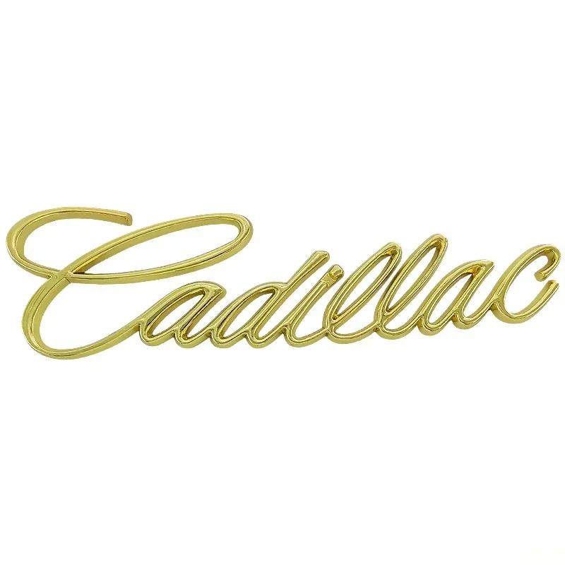 3D Metallbuchstaben Auto Heckaufkleber Kotflügel Seite Kofferraum Emblem Für Cadillac Escalade ATS BLS CTS CT4 CT5 CT6 EXT STS SLS SLR SRX XLR AHI1