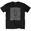Joy Division Unknown Pleasures (Back Print) Slim Fit T-shirt Large Black Unisex T-Shirt