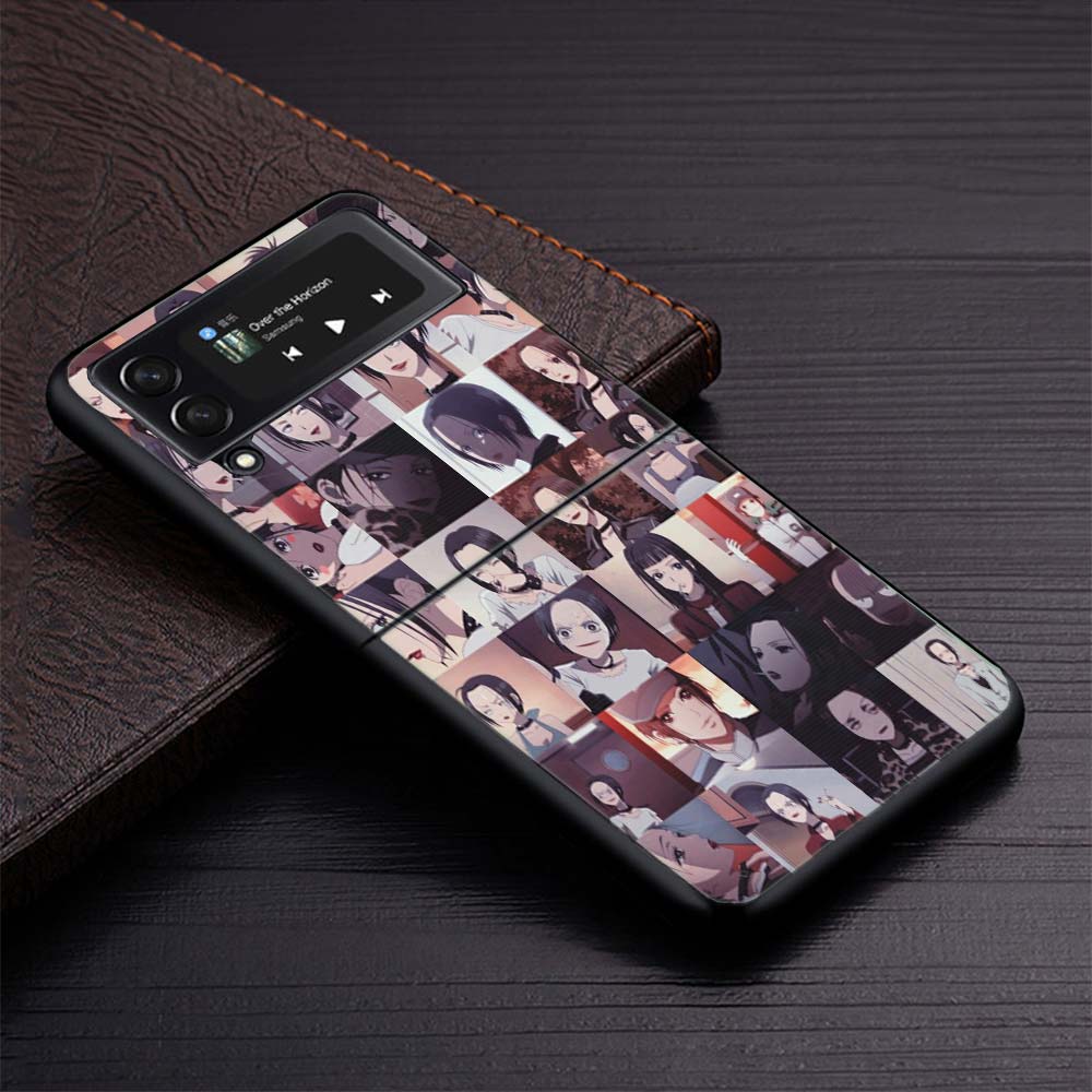 Nana Anime Na Na Girl Zflip4 Zflip5 Phone Case For Samsung Z Flip3 Flip4 Flip5 5G zFlip 4 5 Cover Cellphone Shell Caso Fundas