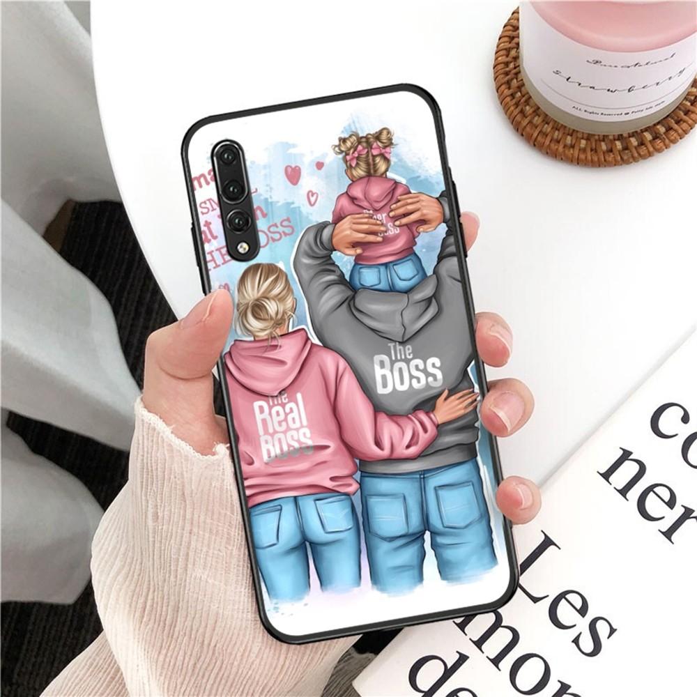Super Mom MaMa Fundas Phone Case For Huawei P 8 9 10 20 30 40 50 Pro Lite Psmart Honor 10 Lite 70 Mate 20lite