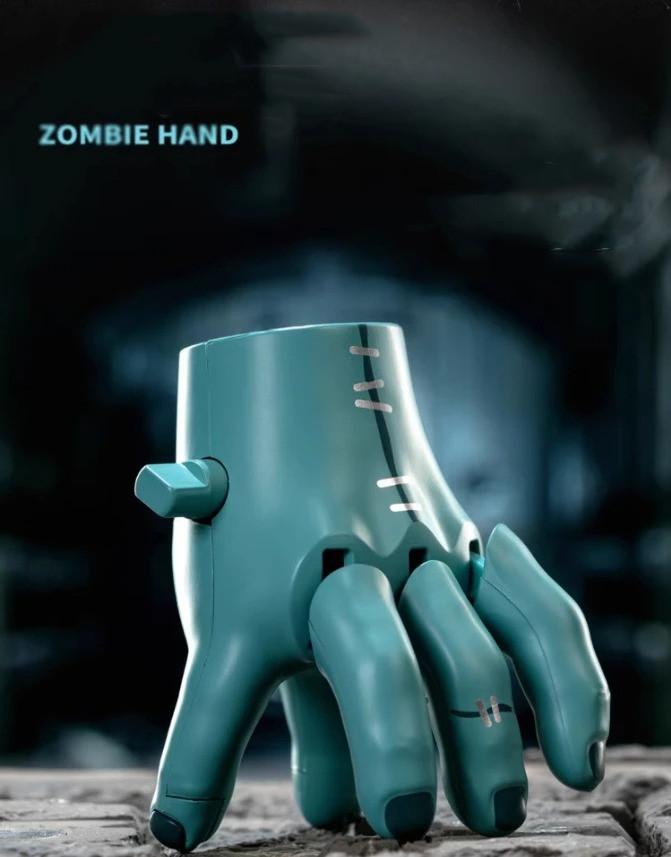Moveable Clockwork Monster Hand Stranger Hands Series Action Figurine, Thing Hand Figure Halloween Wind Up Toys for Collection