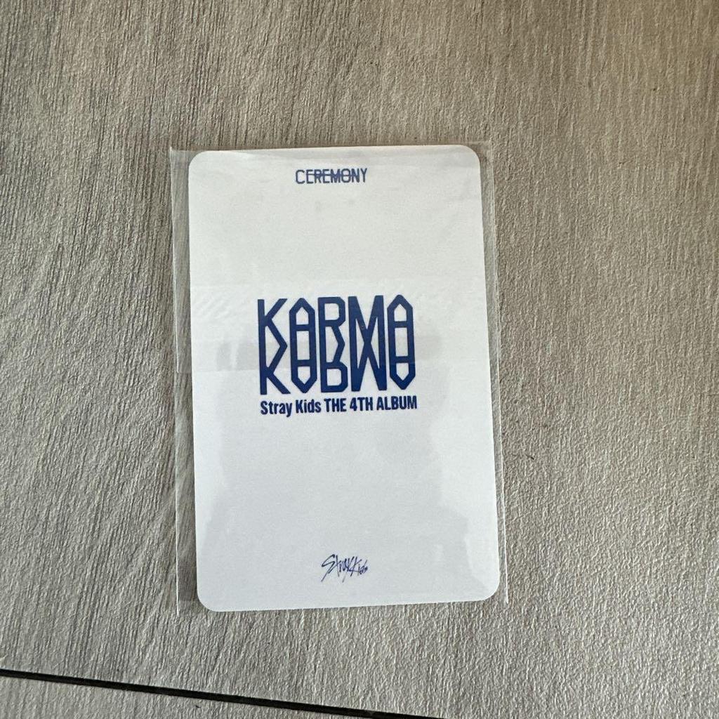[USED] Stray Kids KARMA 2nd Week Ien Sanok Trading Card