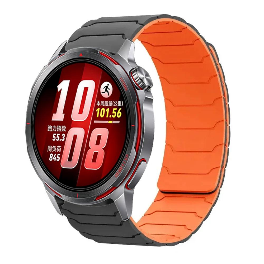 20mm 22mm Silicone Band for Huawei Watch GT Runner 2 Ultimate 2 GT6-5-4-3-2 46mm Magnetic Bracelet Amazfit Bip Max Balance 3 2