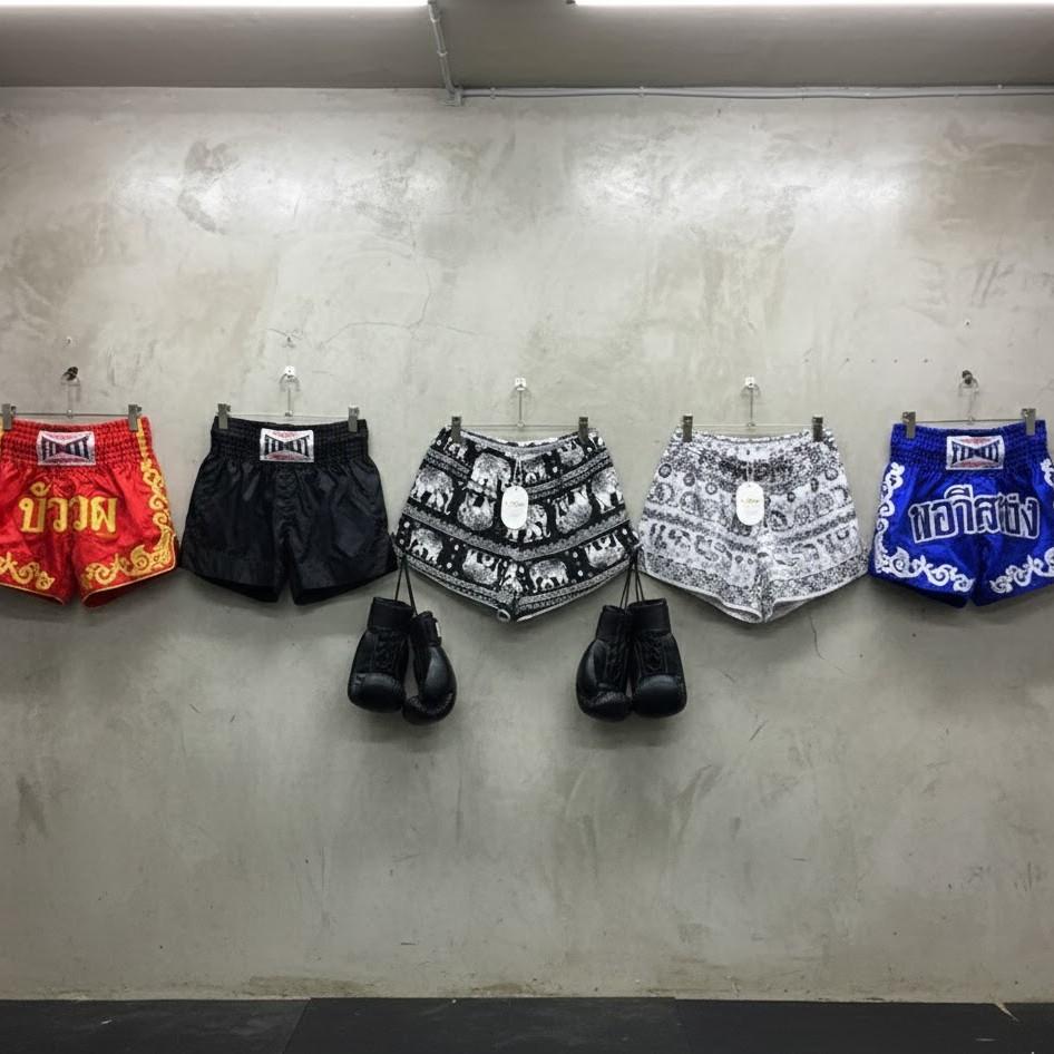 Women Sexy Elephant Pants Boxing Shorts Training Kickboxing Muay Thai Print Quick Dry Martial Art Boxer Kid Fighting Fitness Sport Gym Workout