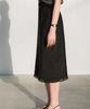 Dehebe Strap Point Frill Skirt [Black]