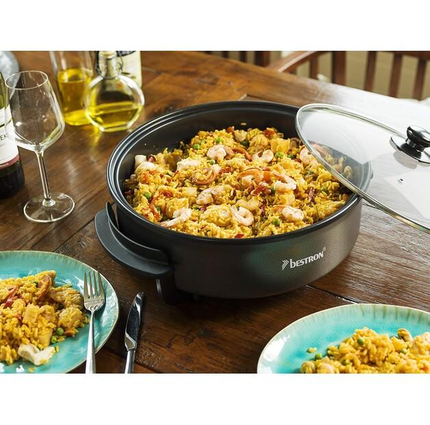 Frying Pan Bestron AHP1800Z Multifunction Party Pan XL