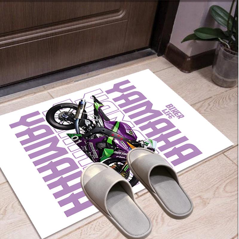 Yamaha Mønster Tæppe, Indendørs/Udendørs Måtte, til Picnic, Spillerum, Soveværelse, Kontor, Stue, Boligindretning Tæppe, Fødselsdagsgave