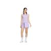 Nike Tennis Polo Comfortable Simple Sleeveless Top Women Tops Purple FZ6753-515