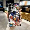 Astronaut Rocket Funda For Samsung S26Ultra Phone Case For Galaxy S25 FE S26 S24 S23 S22 S21 Ultra S20 Plus S25FE 5G Clear Cover
