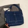 Shoulder Bag Vintage Handbag Crossbody Bag Simple Tote Bag Portable Denim Canvas Bag  Streetwear