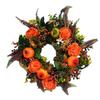 Artificial Fall GarlandsPeony Pumpkin Maple Leaf WreathsAutumn WreathsThanksgiving Christmas Halloween Front Door Wall Decorations