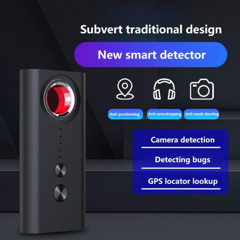 T1 Spy Gadgets Hidden Camera Detector RF GSM Signal Wireless Lens Laser Detection Wiretapping GPS Tracker Sound Mini Bug Finder