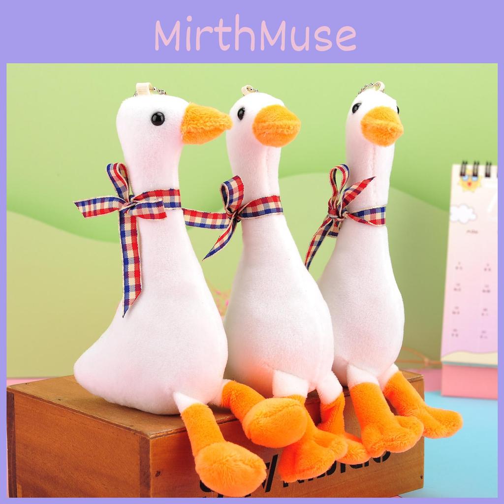 Entzückender Enten Plüsch Schlüsselanhänger Weiches Mini Plüschtier Perfekt Für Kinder Und Erwachsene