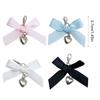 Pack of 4 Stylish Shoe Buckles Colorful Shoe Decorations Ribbon Shoes Pendant Footwear Pendant Heart Pendant for Shoe