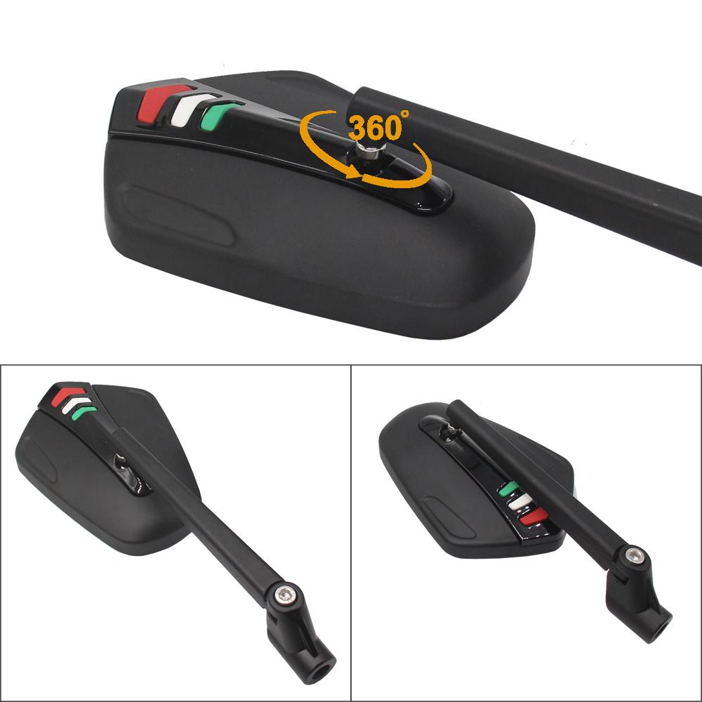 Motorcycle Aluminium Alloy Rearview Side Mirrors  for Honda Kawasaki Suzuki Yamaha 2023 New Style